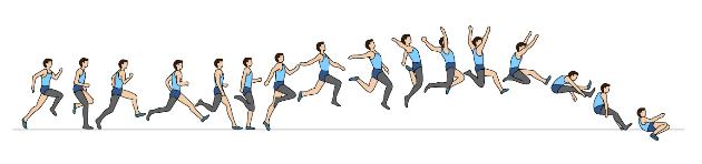 atletismo - salto de longitud