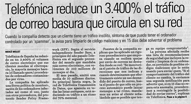 recorte de prensa